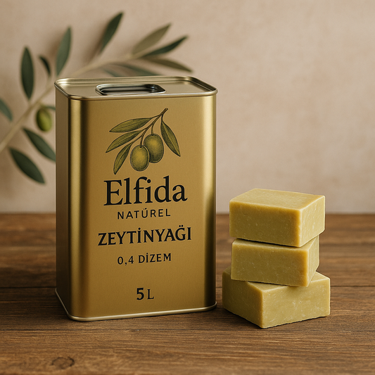 5 Litrelik doğal zeytinyağı