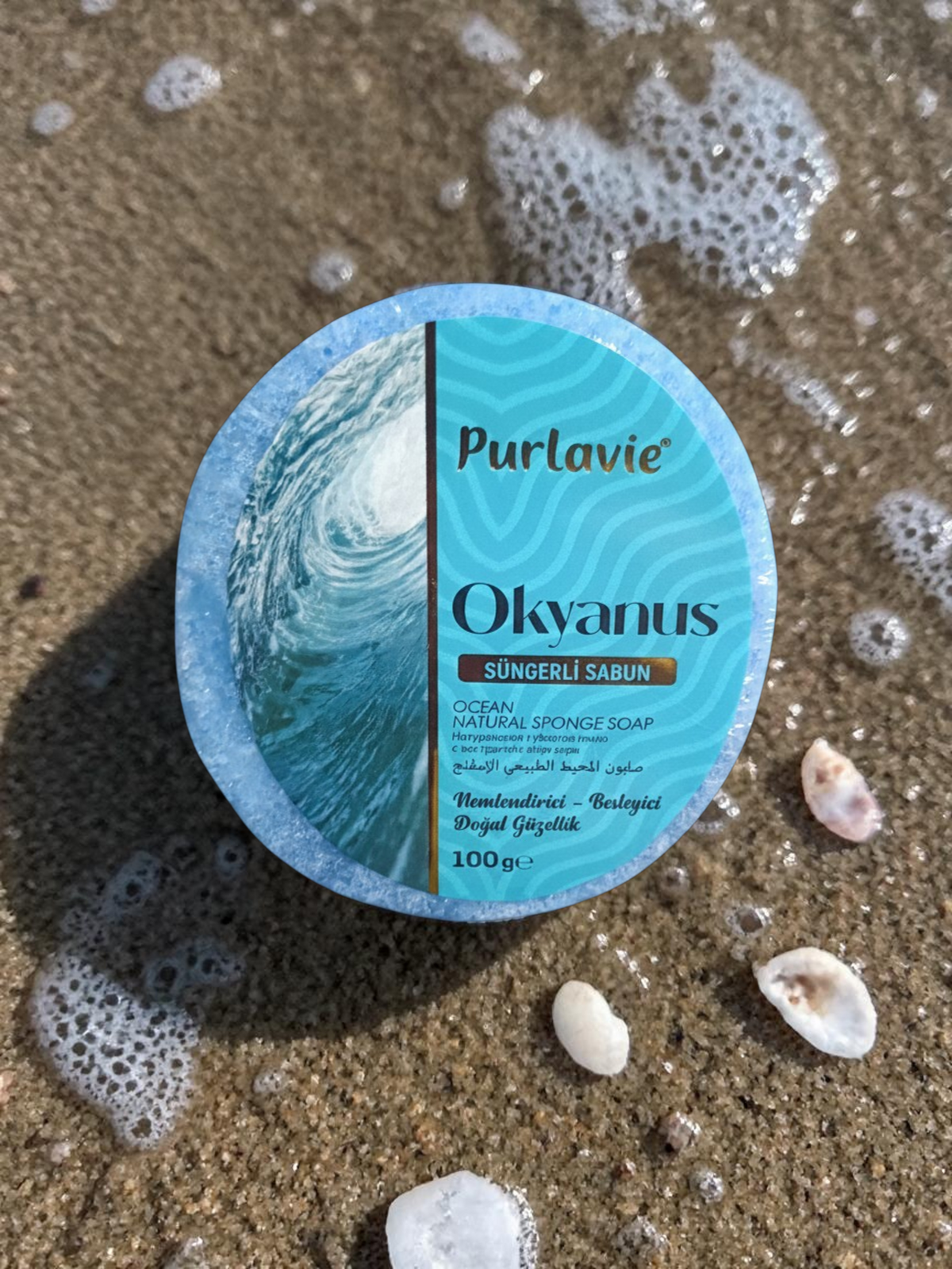 Okyanus Kokulu Sünger Sabun | Elfida Naturel