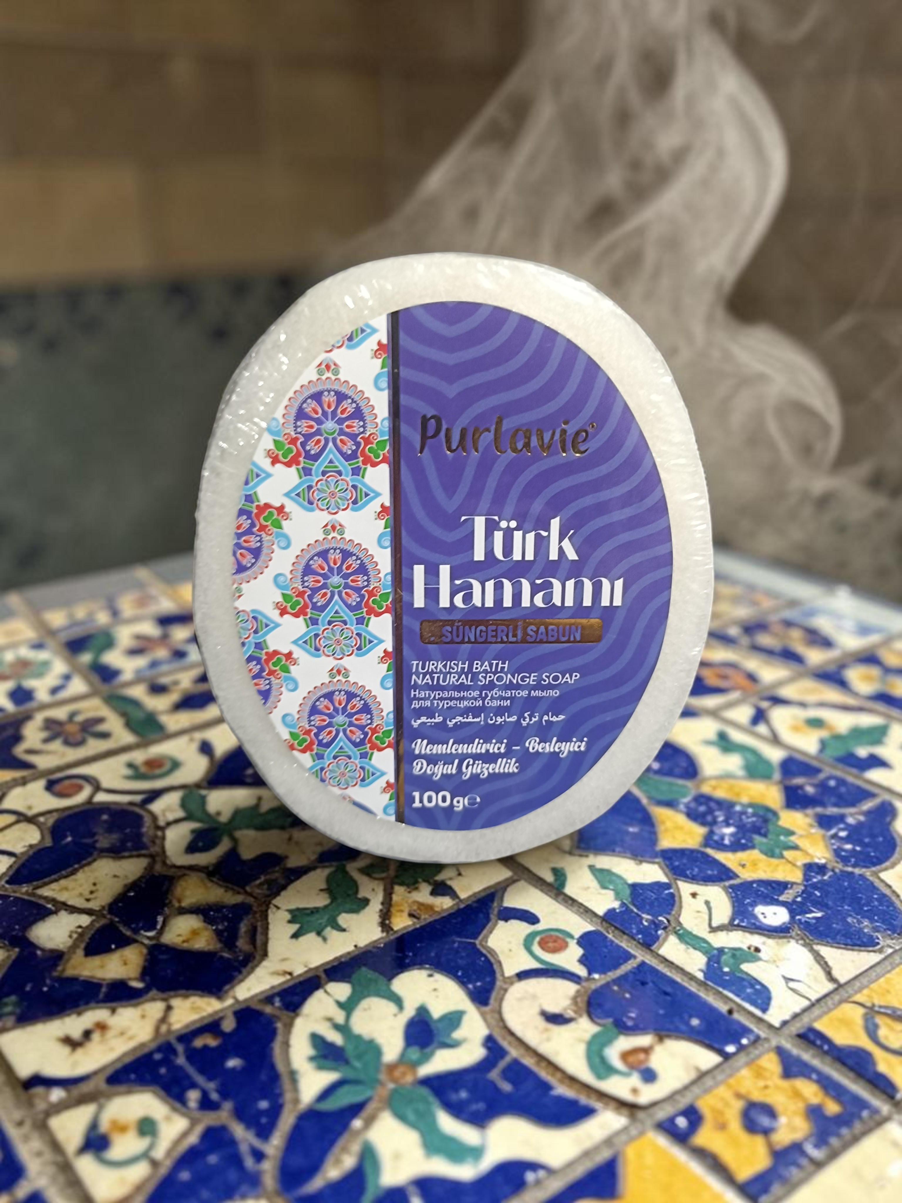 Hamam Kokulu Sünger Sabun | Elfida Naturel